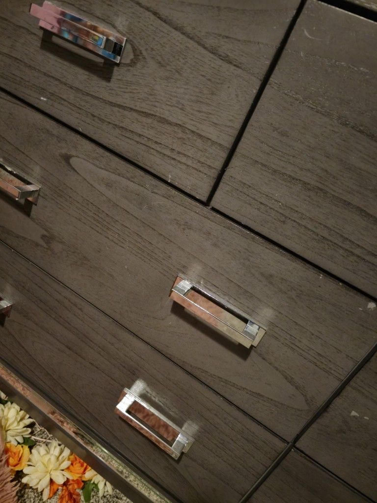 King Size Bed Frame And Dresser Can Be Sold Seperate