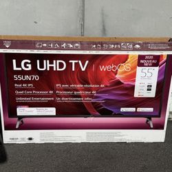 LG 55'' UN70 LG UHD Smart TV - Real 4K Display - 55UN7000PUB Missing TV legs. 