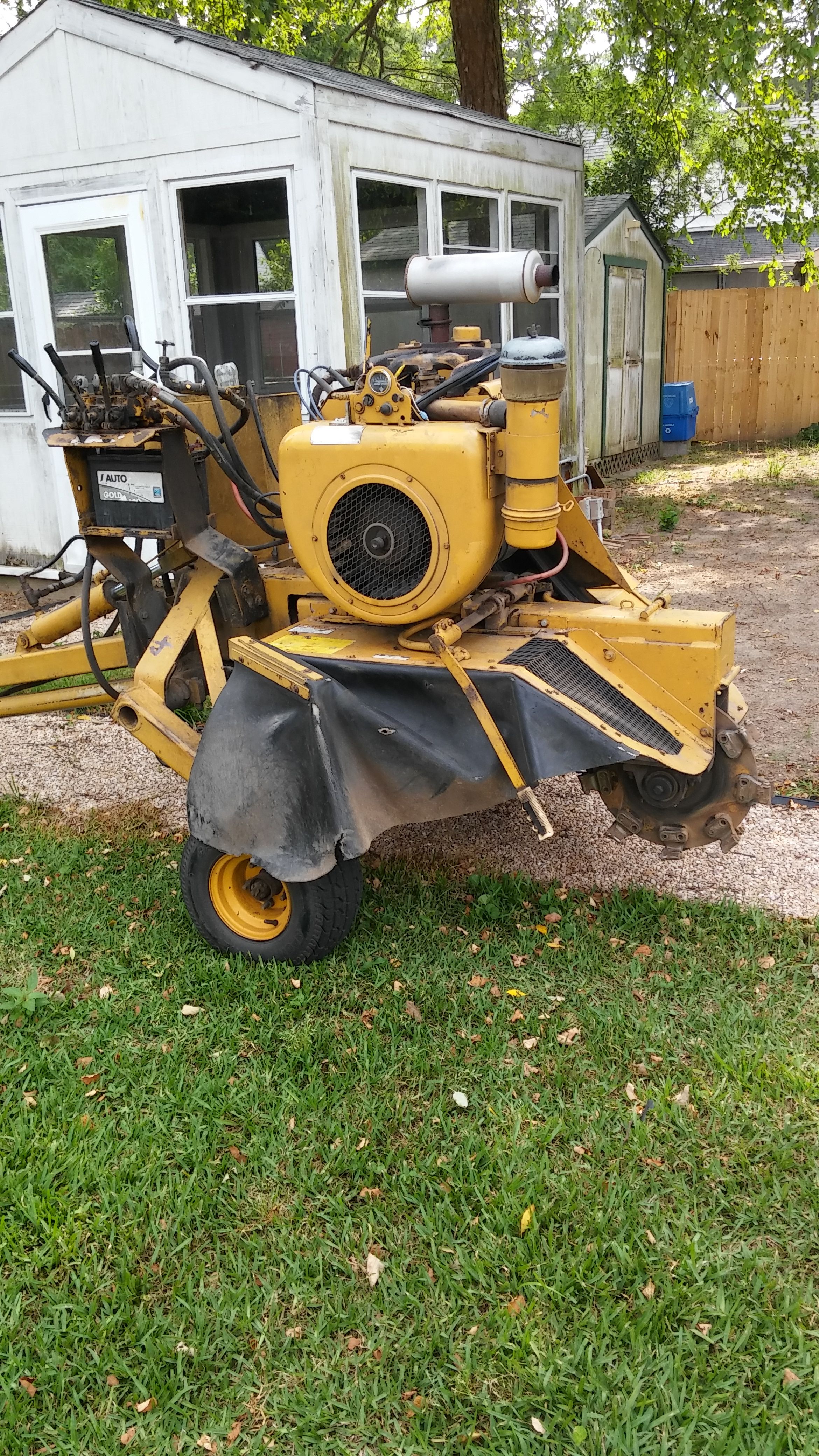 Vermeer 630a stump grinder 2500