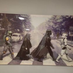 Canvas Wall Art Print Home Decor Picture 14x22  (Custom Resin Gloss)