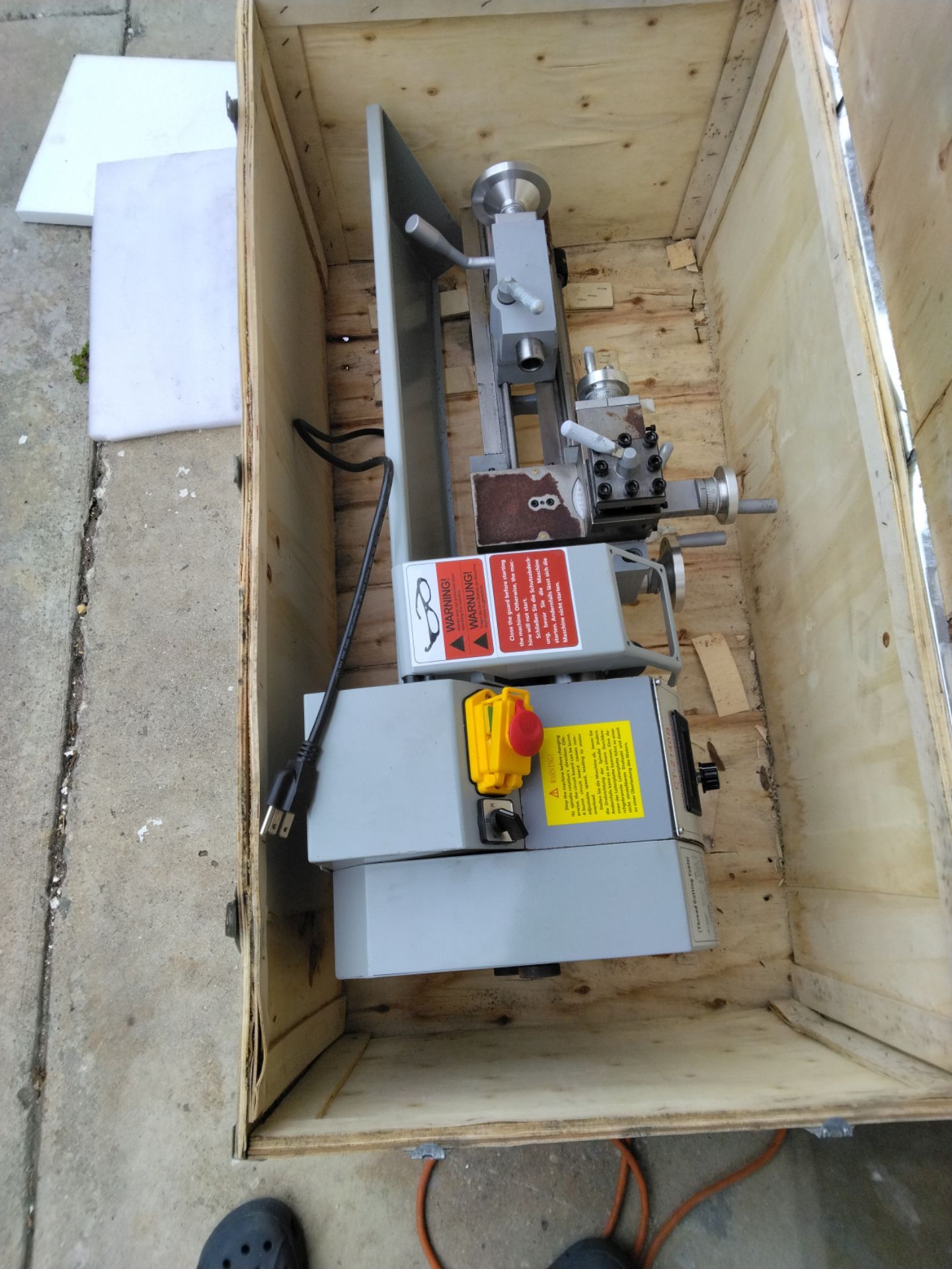 Mini lathe machin