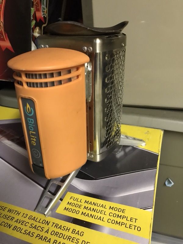 Biolite camp stove