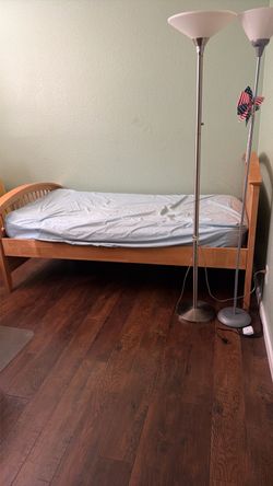 Single bed and frame