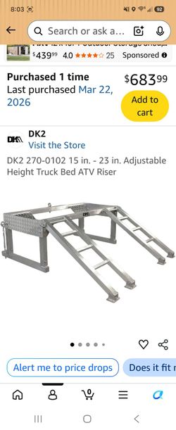ATV truck bed riser