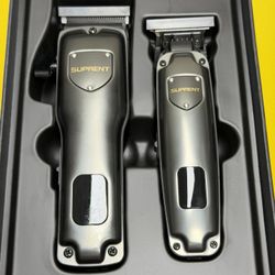 Suprent Black Shield Professional Hair Clippers & Trimmer Set
