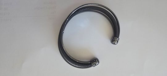 Pewter bracelet