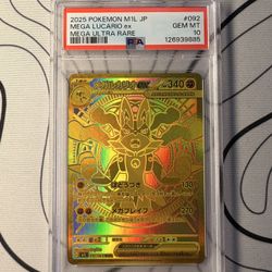 Mega Lucario EX #092 PSA 10