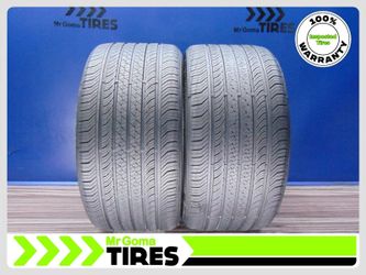 2 CONTINENTAL PROCONTACT TX N0 XL 315/35R21 USED TIRES 7.0 Tread 111V 3153521