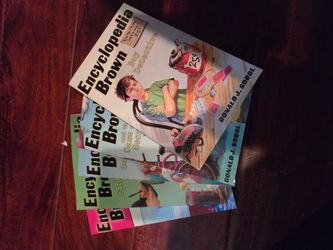 Encyclopedia Brown book lot by Donald J. Sobol