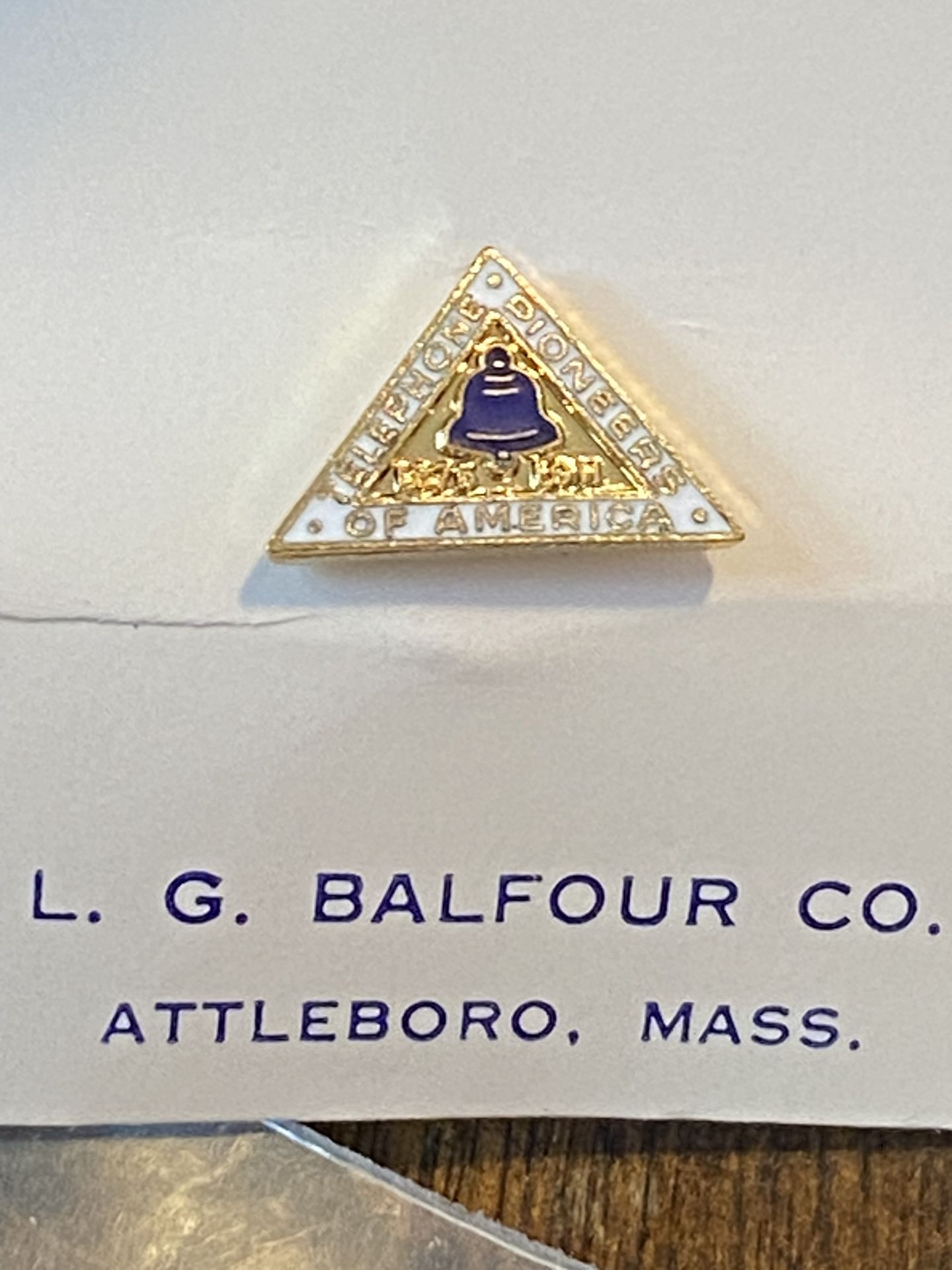 Telephone Company Pin
