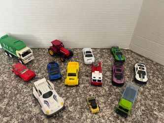 Lot of toy cars