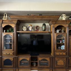 Oak Entertainment Center