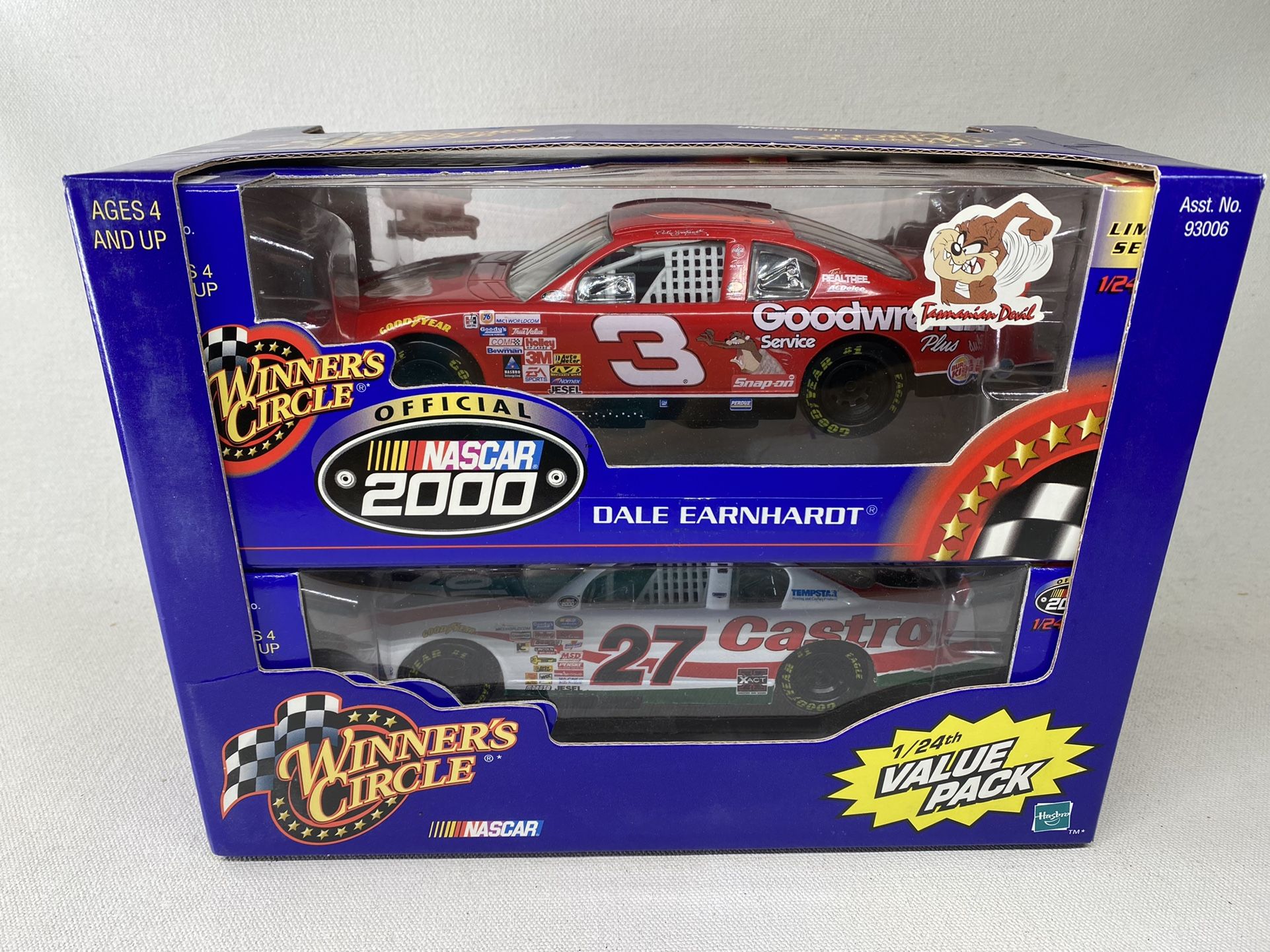 Winner’s Circle 1:24 NASCAR Diecast 2-Car Value Pack - Dale Earnhardt & Casey Atwood
