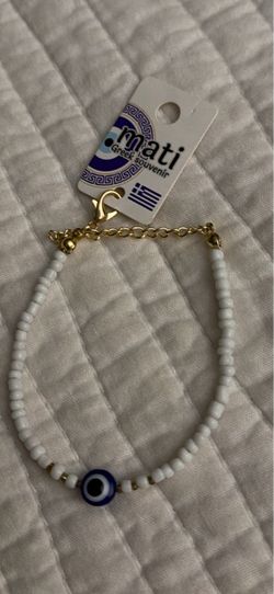 Mati Greek Evil Eye Beaded Bracelet