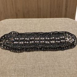 Woman’s handmade bracelet