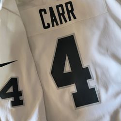 D.Carr Jersey Raiders NFL