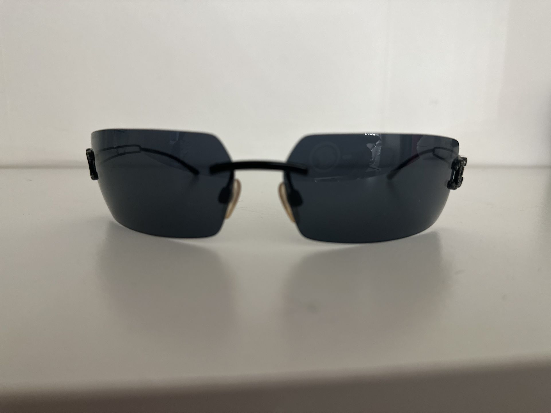 Rare Chanel black sunglasses with crystals rhinestones for Sale in West  Bradford Township, PA - OfferUp