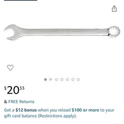 GEARWRENCH 12 Pt. Long Pattern Combination Wrench, 15/16" !♨️