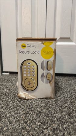 Yale Assure Lock Push Button Deadbolt
