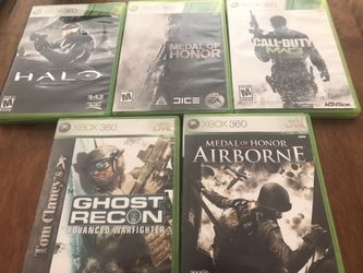 5 Xbox 360 games