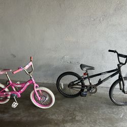 Kids Bikes $40 For Both