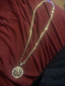 Cuban link gold plated