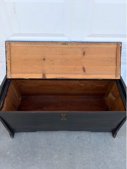 Vintage.  Cedar trunk
