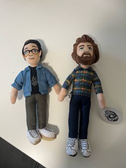 NWT Mythical Society Rhett and Link Plush Dolls brand new