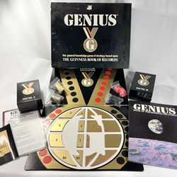 1988 Vintage Genius Guinness Game or Records  Board Game Complete
