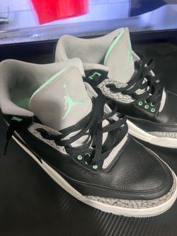 Jordan 3 green glow