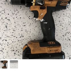 Drill with battery works good 