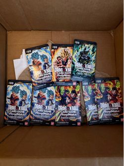 Dbz Cross Force Sleeved Booster Pack