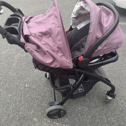 Baby Stroller And Car Set Two In One 