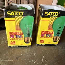 Decor Lights Bulbs 2 Dlrs