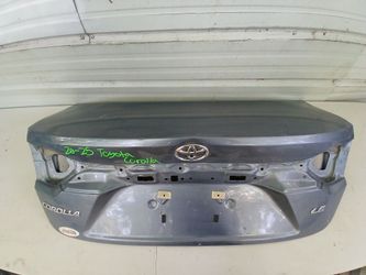 2020-2025 Toyota Corolla Trunk