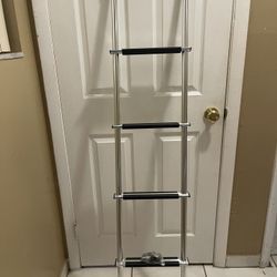 Ladder Aluminum Bunk Bed Camping Trailer 