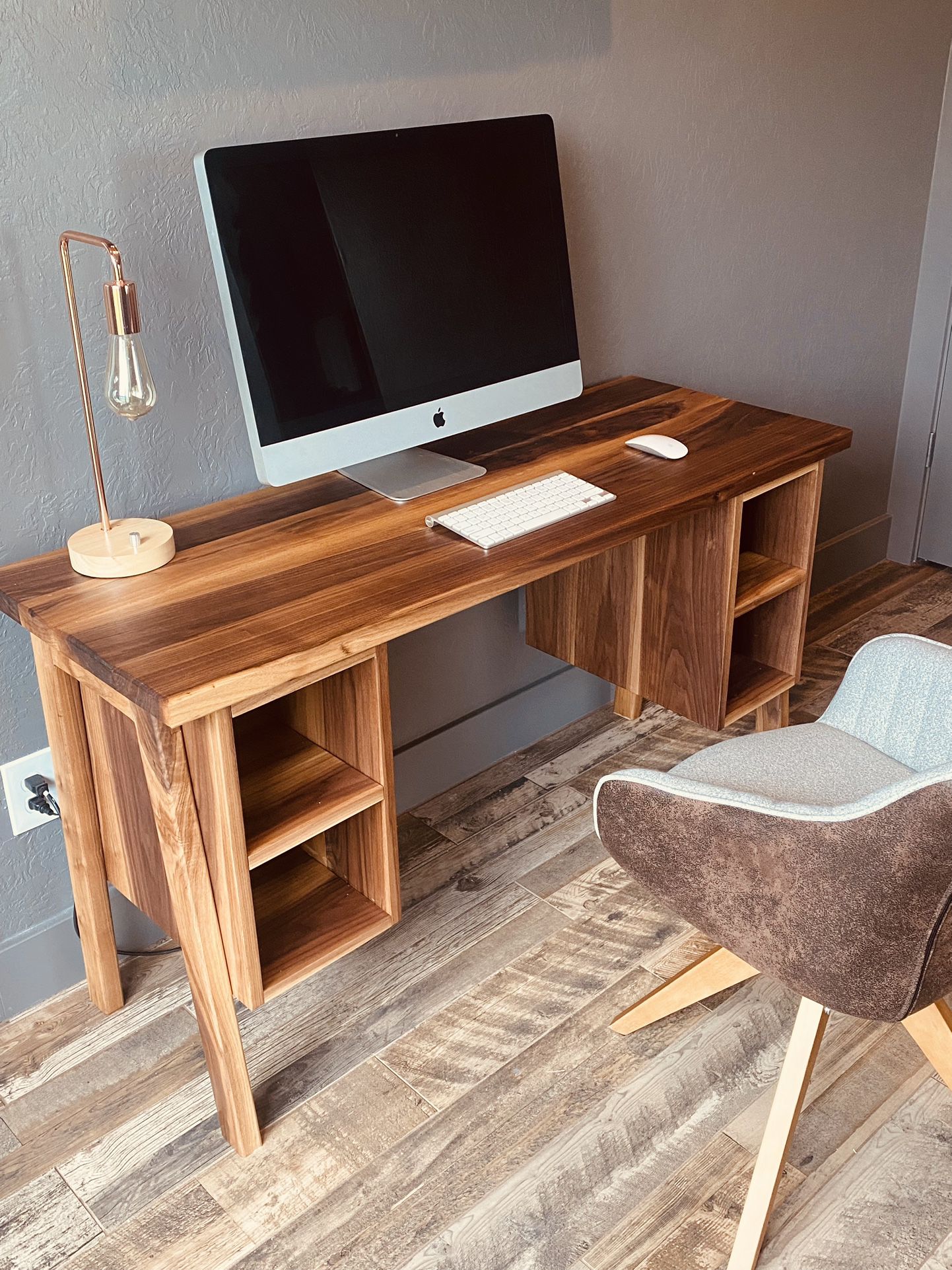 Custom Solid Wood Desk