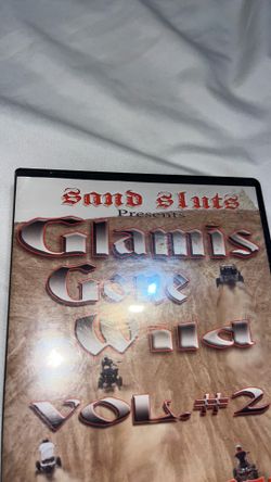 Glamis Gone Wild 2 - DVD 📀 Motocross ATV RARE