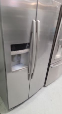 Maytag Side-by-Side Stainless Steel Fridge
