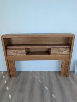 Headboard Queen Oak