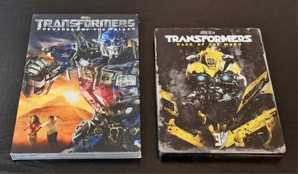 TRANSFORMERS BLU-RAY STEELBOOK + DVD BUNDLE 