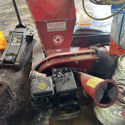Agway leaf and wood chipper