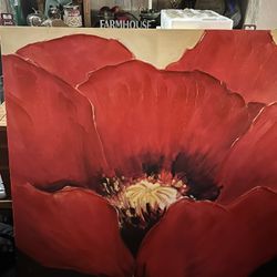 BEAUTIFUL 39 X 39” PRINT ON CANVAS 