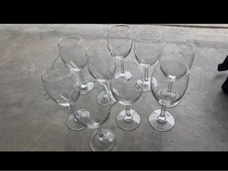 Wine glasses