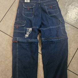 Y2k no boundaries cargo jeans