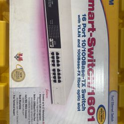 Smart Switch 16 Port 10/100