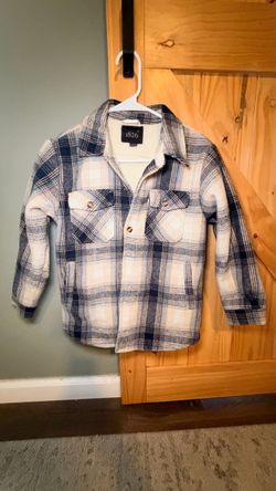 Boys flannel shacket
