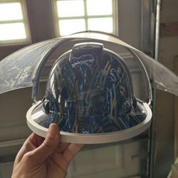 Customized Hard Hat With Face Shield 