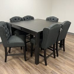 Counter Height Kitchen Table Set 
