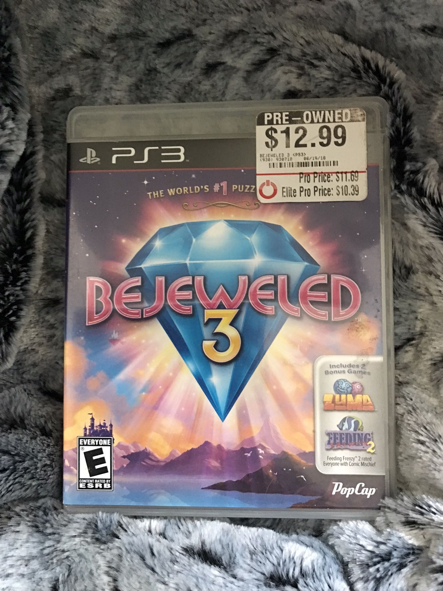 PS3 Bejeweled CD